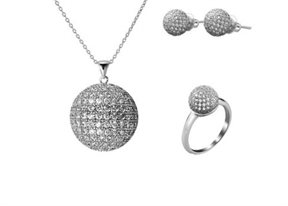 Rhodium Plated | Fashion Pendant Sets